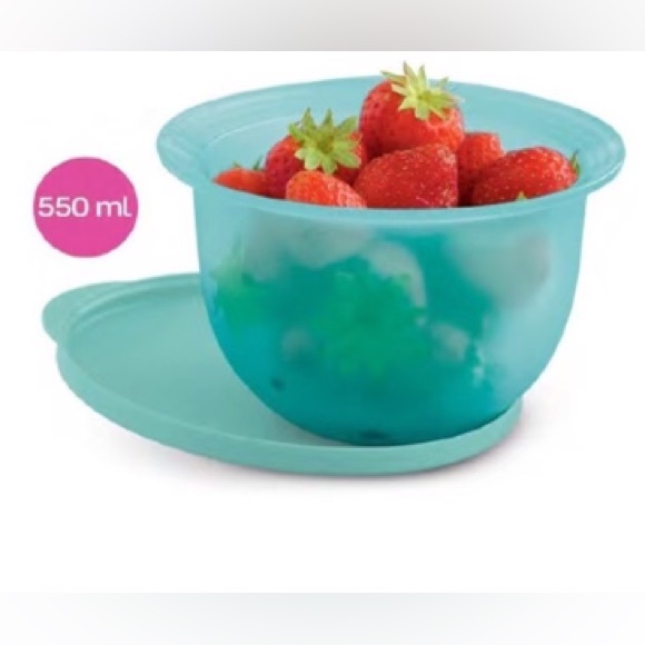 Tupperware Impressions Classic Mini Bowl Blue Color - Picture 4 of 4